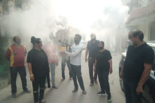 rwa fogging work in mohan garden delhi