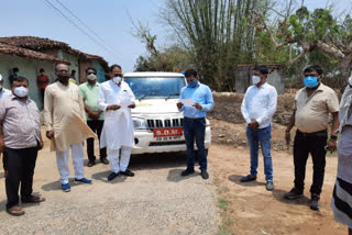 Newly appointed Alderman was oath on road at pendra