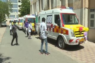 5 new ambulances in Banaskantha