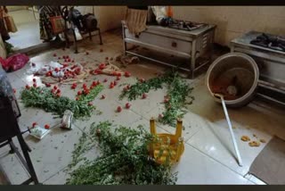 Amma Canteen ransacked by DMK workers at Chennai