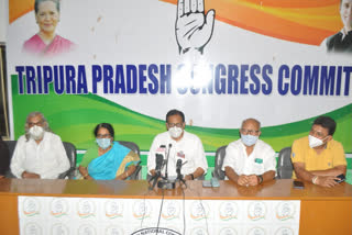 congress slams bjp mla for inciting violence