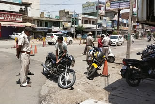 charkhi dadri lockdown police action