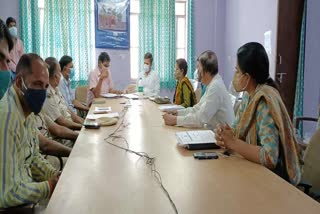 Mundavar news, MLA holds a meeting of officers