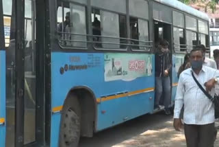 private bus strike in sirmaur.