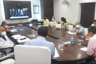 principal secretary conduct meeting with district officers