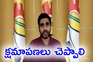 tdp leader nara lokesh fire on ycp government about corona treatment