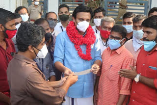 clt  കോഴിക്കോട്  ബേപ്പൂരിലെ ആഹ്ലാദ പ്രകടനങ്ങൾ  നിയമസഭാ തെരഞ്ഞെടുപ്പ്  Election  Election result  Chief Minister's Disaster Relief Fund