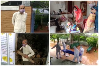 president-of-shani-seva-sadan-parvinder-bhatia-delivered-food-and-medicine-in-houses-of-needy