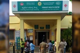 Hospital staff escaped from villagers  who stoles medicine