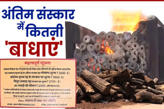 Death figures are increasing, stocks of wood are not in cremation ghats