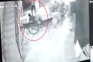 Gurugram murder CCTV footage