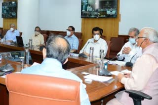 CM manohar lal meeting Deputy Commissioners