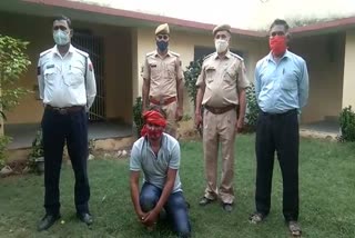 देसी तमंचा और कारतूस बरामद,  धौलपुर समाचार,  Dholpur police action , A rogue arrested , Desi pistol and cartridges recovered