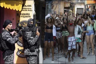 25 killed in Rio de Janeiro  favela gun battle