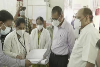 CS somesh kumar CP anjani kumar, hyderabad Gandhi Hospital