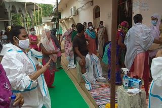 3 people found corona positive who arrived at Deepak Karma funeral in dantewada