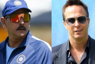 Ravi Shastri, Michael Vaughan