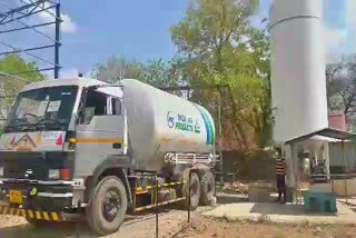 Oxygen tanker reached Jhalawar from Jamnagar,  Corona epidemic