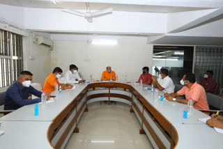 Kishore Kanani's review meeting