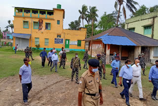 হিংসা বিধ্বস্ত এলাকা পরিদর্শনে কেন্দ্রীয় প্রতিনিধি দল