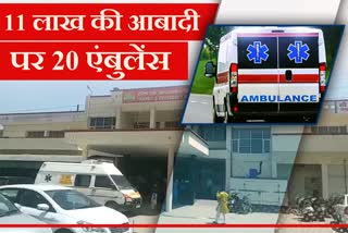 Ambala Ambulance shortage Corona pandemic