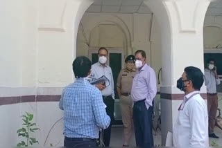 जयपुर संभागीय आयुक्त ने सामान्य अस्पताल का निरीक्षण, Jaipur divisional commissioner inspects general hospital