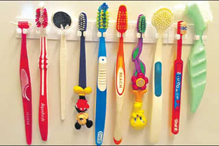 tooth brush also spread covid