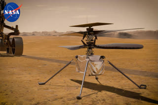 NASA's Mars helicopter heard humming on red planet