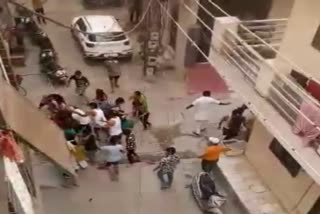 fight between two families Gurugram