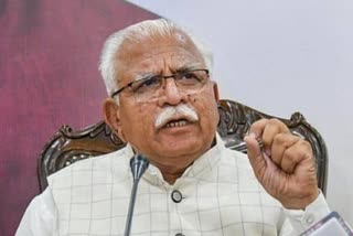 CM Manohar Lal meeting with officials on corona