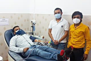 Mohammad Shahid donated plasma