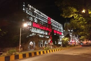 Mumbai Municipal Electric Lighting Red Cross