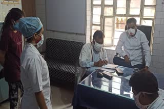 corona patient in bari, corona in dholpur