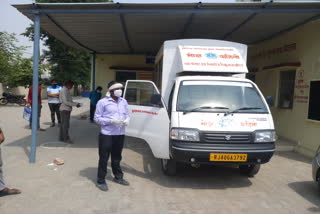 moksha vahini driver auspiciousness, philanthropist in bhiwadi