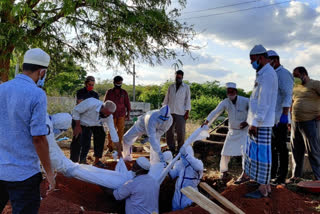 funerals for covid dead bodies