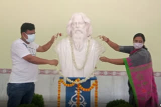 kaviguru-rabindranath-tagores-161st-birth-anniversary-celebration-in-duttapukur-north-24-pargana