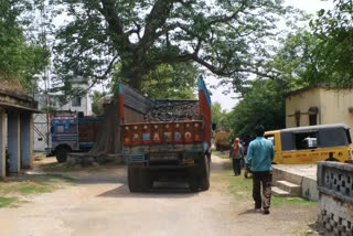 Police seized a truck with illegal coal