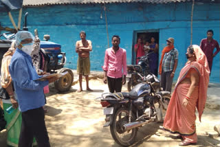 Health department team is conducting door-to-door survey after syrup scandal in Bilaspur