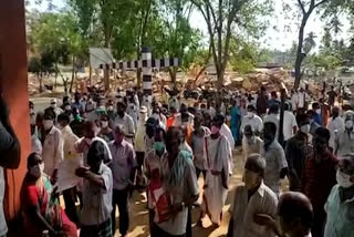 people crowd for vaccination in kothapeta east godavari district