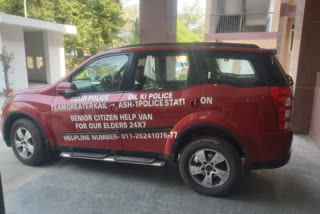 Greater Kailash police starts Covi van for help of elderly in delhi
