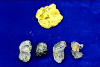 twenty lakh worth gold seized at chennai airport
