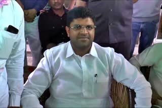 dushyant chautala officials meeting chandigarh