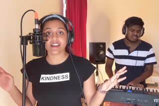 Arya Dayal Sajan Kamal ADIYE KOLLUTHEY Live jamming video viral on social media  ഡിസ്‌ലൈക്ക് വാരിക്കൂട്ടി ആര്യ ദയാലിന്‍റെ 'അടിയെ കൊല്ലുതേ'  ആര്യ ദയാലിന്‍റെ 'അടിയെ കൊല്ലുതേ'  ആര്യ ദയാല്‍ ട്രോള്‍  ആര്യ ദയാല്‍ വാര്‍ത്തകള്‍  ആര്യ ദയാല്‍ പാട്ടുകള്‍  Arya Dayal news  Arya Dayal trolls  Arya Dayal musics