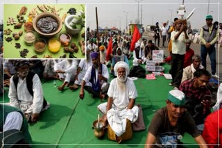 Farmer protests