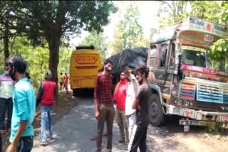 road accident in gumla