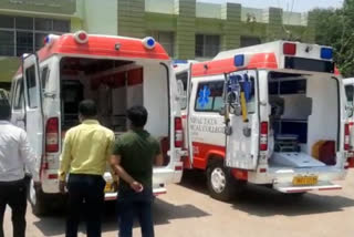 2 ambulances given by manipal tata medical college in jamshedpur