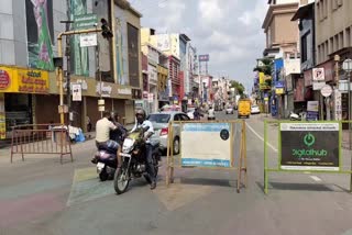 deserted roads in Coimbatore