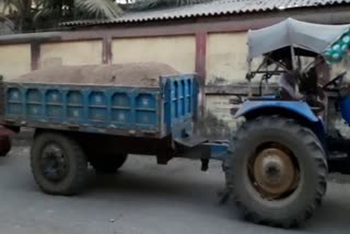 Illegal sand lifting continues in Sahibganj