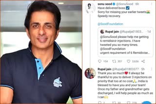 sonu sood helping in ajmer, अजमेर में सोनू सूद की मदद