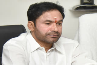 Union Minister of State for Home Affairs G Kishan Reddy